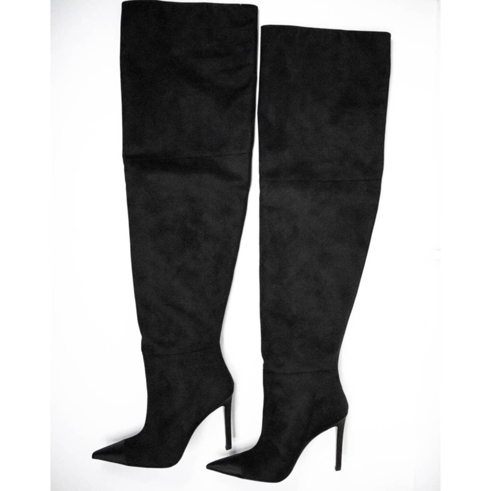 GOOD AMERICAN SAUDE THIGH HIGHT BOOTS